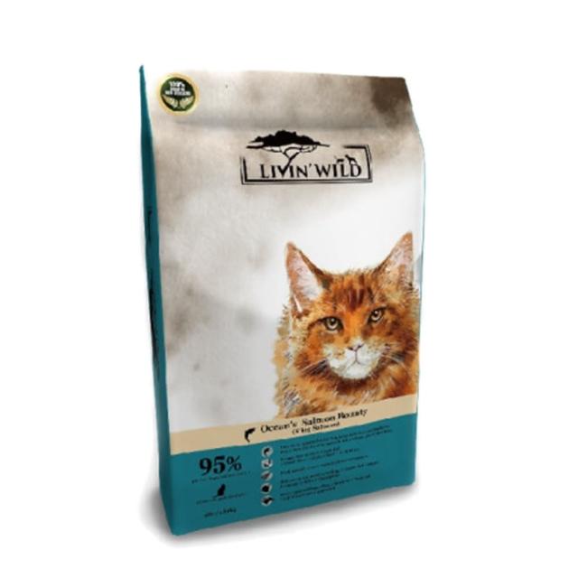【Livin Wild  野宴】紐西蘭全齡貓無榖配方 15lb/6.8kg(貓糧、貓飼料、貓乾糧)