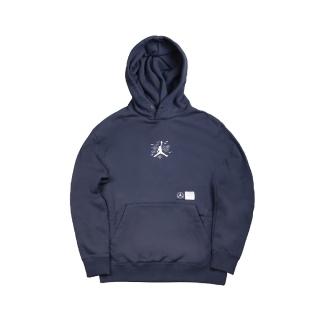 【NIKE 耐吉】長袖連帽T Jordan CNY Hoodie 男版 深藍 中國風 刺繡 籃球 喬丹(DO4083-410)