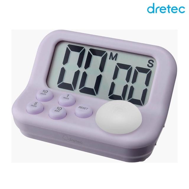 【DRETEC】日本 Dretec 專注提升學習計時器 讀書 計劃 T-593 T-603 白色 粉紅 紫色 綠色 藍色(學習計時器)