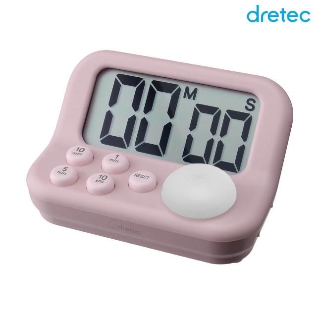 【DRETEC】日本 Dretec 專注提升學習計時器 讀書 計劃 T-593 T-603 白色 粉紅 紫色 綠色 藍色(學習計時器)