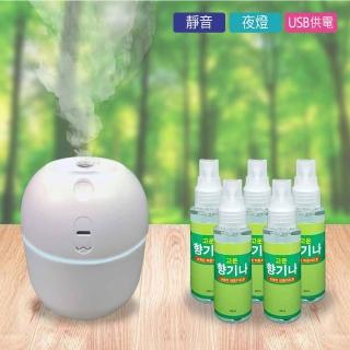 【XINCHI】多功能車用USB水氧加濕器(220ml)