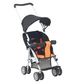 【KOOMA】超輕巧輕便推車-椅背可調(橘)