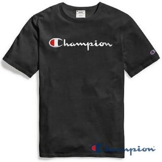 【Champion】刺繡logoTee-黑色