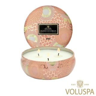 【VOLUSPA】卡拉哈里西瓜 錫盒 340g 香氛蠟燭(Kalahari Watermelon)