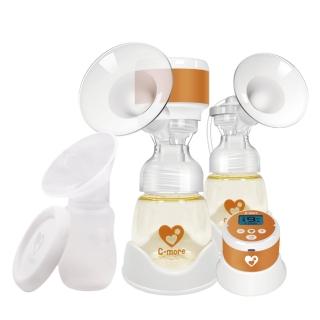 9944585 OL 【Cmore】C1三合一雙邊電動吸乳器+一擠一集真空吸力擠乳器(吸乳器)