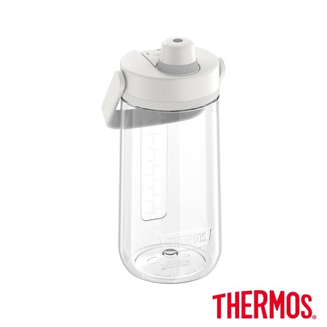 【THERMOS 膳魔師】買1送1_美國製彈蓋輕水瓶710ml+輕水瓶1200ml(TP4329+TP4349)