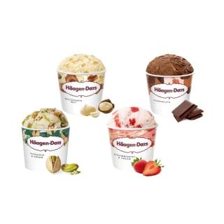9946738 OL 【Haagen-Dazs 哈根達斯】極致寵愛品脫4入組(年菜必備 1/16-22加碼贈保冷袋)