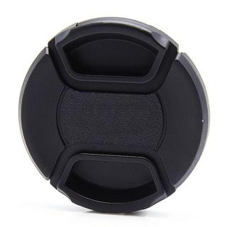 【PeiPei佩佩】無字鏡頭蓋55mm鏡頭蓋附孔繩A款PLCA55(中捏快扣)