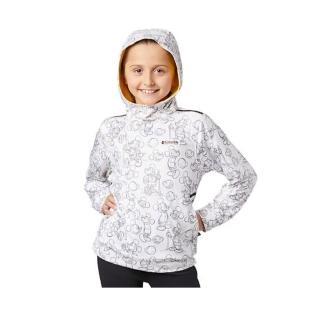 【Columbia 哥倫比亞】童款-迪士尼快排防曬50長袖帽T-3色(UAY00400 / 快排.防曬.帽T)