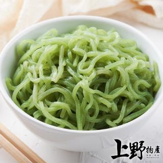 【上野物產】芝麻海藻蒟蒻麵拌麵 x10包 素食(187g±10%/麵體150g+兩醬包37g/包)