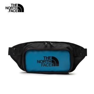 【The North Face】北面男女款藍色耐磨休閒腰包｜3KZXNTQ