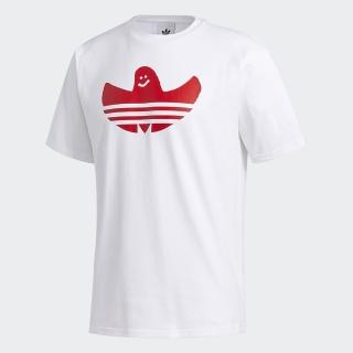 【adidas 愛迪達】上衣 男款 女款 短袖上衣 運動 國際碼 SS G SHMOO TEE 白 GD3107