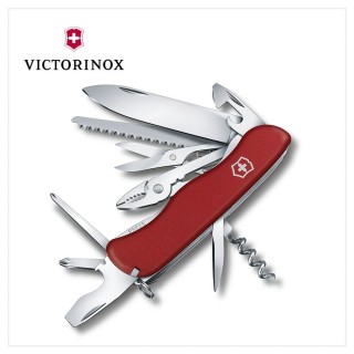 【VICTORINOX 瑞士維氏】Hercules18用瑞士刀/紅(0.8543)