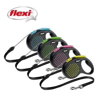 【FLEXI 飛萊希】彩點/索狀/S(牽繩、寵物牽繩)