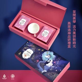 【新百祿燕窩】燕萃洛神品妍禮盒  效期 2023/1/8(6包/盒x2盒+品妍杯1個)