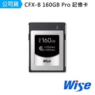 【Wise 裕拓】Wise 160GB CFexpress Type B PRO記憶卡(公司貨)