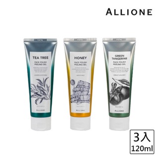 【Dalnara 月星球】ALLIONE 光彩去角質凝膠 120ml(茶樹/蜂蜜/青橘)