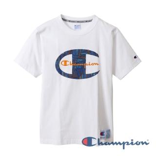 【Champion】AS LOGO短TEE-白色