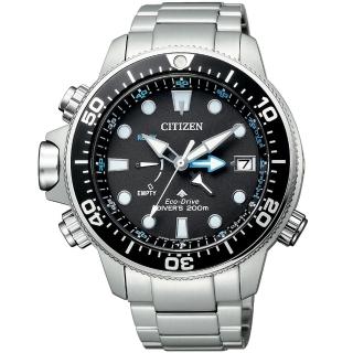 【CITIZEN 星辰】PROMASTER 光動能專業200米潛水錶-46mm(BN2031-85E)