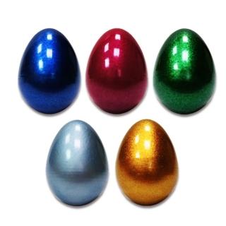 【KM MUSIC】亮粉雞蛋沙鈴 台灣製 沙鈴樂器 沙鈴 造型沙鈴(沙鈴樂器 沙鈴 造型沙鈴)