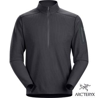 【Arcteryx 始祖鳥】男 Delta LT 刷毛 套頭衫(電磁灰)