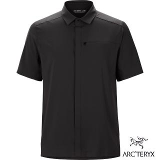 【Arcteryx 始祖鳥】男 Skyline 抗UV 短襯衫(黑)