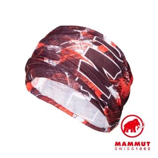 【Mammut 長毛象】Mammut Neck Gaiter 防曬快乾頭巾 葡萄紫/日落紅 #1191-05815