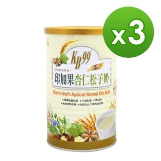 【KANBOO 肯寶】印加果杏仁松子奶400g(3罐組)