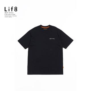【Life8】WILDMEET 印花 野性山脈 短袖上衣-黑色(61024)