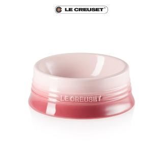 【Le Creuset】瓷器寵物餐碗-大(櫻花粉)