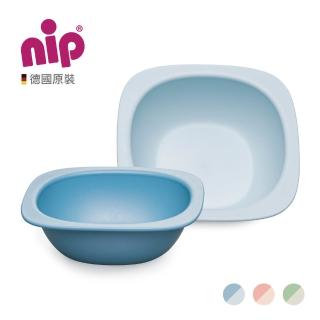 【nip 德國】環保系列兒童餐碗 2入-綠/藍/粉(再生原料製成)