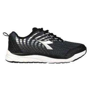 【DIADORA】男專業慢跑輕量鞋-寬楦-反光 路跑 運動 黑銀(DA71258)