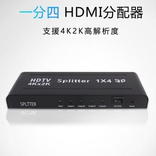 【LineQ】HDMI 4K2K影音1進4出分配器