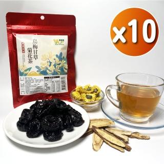 【王媽媽推薦】烏梅甘草菊花茶10包組(3.5g×10入/袋)