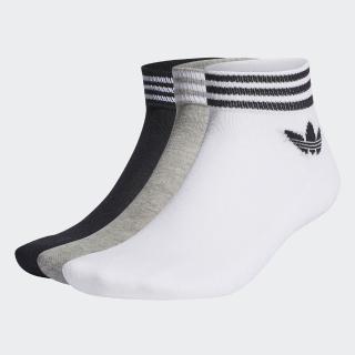 【adidas官方旗艦館】ADICOLOR  腳踝襪 3 雙入 男/女(HC9550)