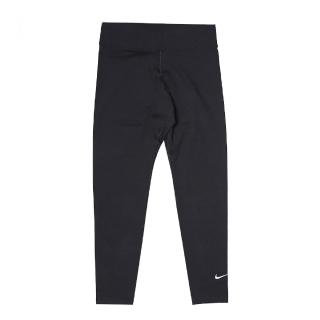 【NIKE 耐吉】長褲 NSW 女款 黑 緊身褲 內搭褲 中腰 刺繡 彈性 運動 瑜珈(CZ8533-010)
