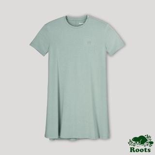【Roots】Roots 女裝- 城市悠遊系列 機能短袖洋裝(綠色)