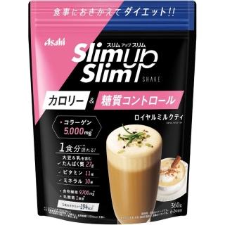 【ASAHI 朝日】酵素代餐奶昔/Slim Up Slim系列/皇家奶茶 口味（360g/包）x1包
