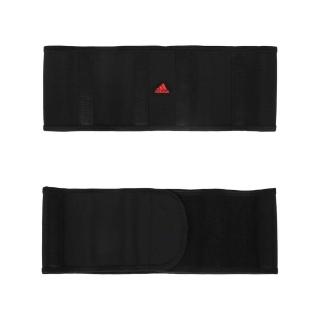 【adidas 愛迪達】護具 運動高機能護腰-台灣製 吸濕排汗 愛迪達 黑橘(MG0046)