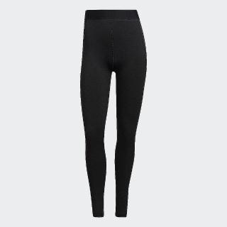 【adidas 愛迪達】運動褲 女褲 運動褲 緊身褲 黑 TF L TIGHT(GR8040)