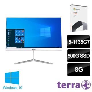 【terra獨家+Office 2021】PC2400-L06T 24型 AIO液晶電腦(i5-1135G7/8G/500GB SSD/W10)