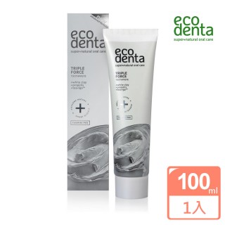 【立陶宛Eco　denta】三效護理牙膏 100ml(不含氟牙膏)