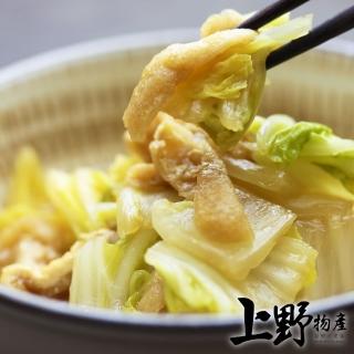 【上野物產】干貝鮑魚風味白菜滷 x12包(1000g±10%/包)