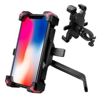 【Reddot 紅點生活】四邊超穩固自動手機支架(自動夾鎖一鍵快取)