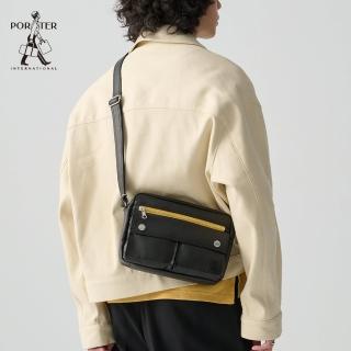 【PORTER INTERNATIONAL】MILLY斜肩包(黑)