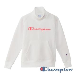 【Champion】Womens Golf 女草寫Logo高領上衣 -白色