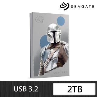 【SEAGATE 希捷】FireCuda Gaming 外接硬碟 2TB - 星際大戰x曼達洛人-丁賈林限定版(STKL2000405)