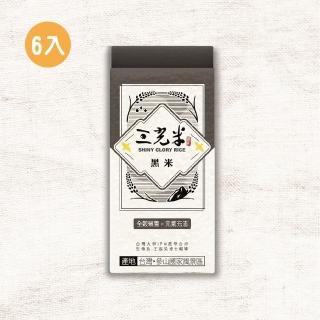 【sgrice 三光米】黑米600g-6入(花青素爆表 免浸泡Q彈米食)