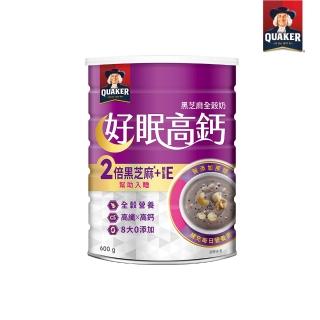【QUAKER 桂格】好眠高鈣營養全穀奶(600g/罐)