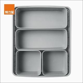 【特力屋】編織紋收納籃超值五件組 型號VC00225S